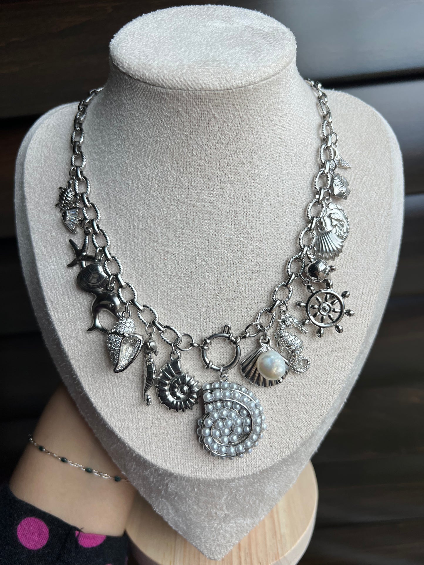 Custom Charm Necklace Necklace Precious Jewels