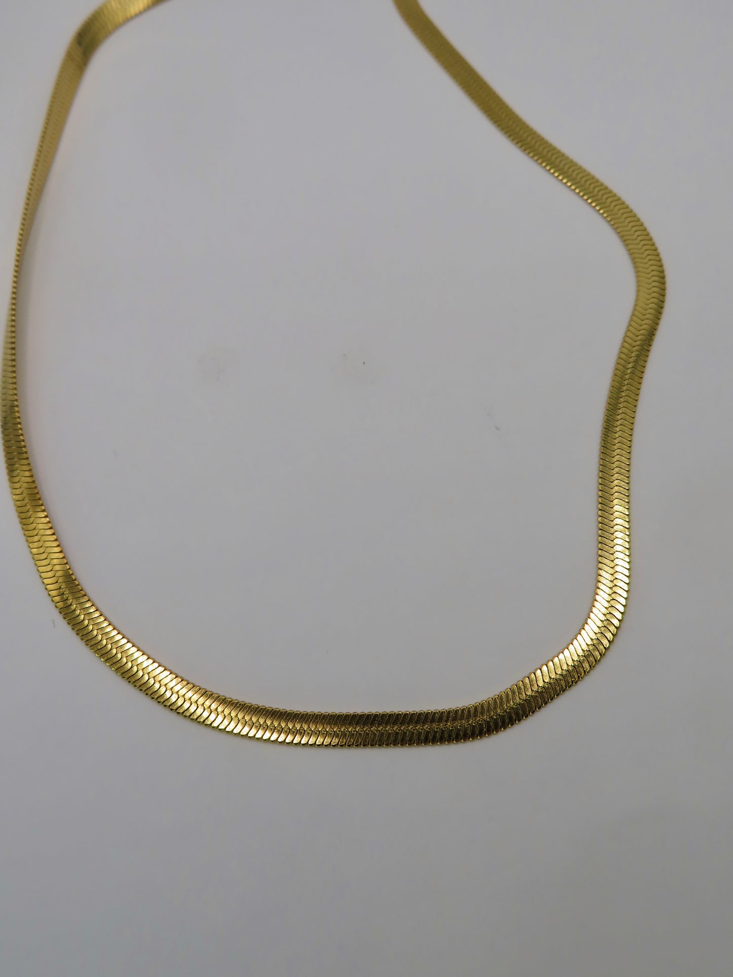 Herringbone Chain Necklace Necklace Precious Jewels LLC