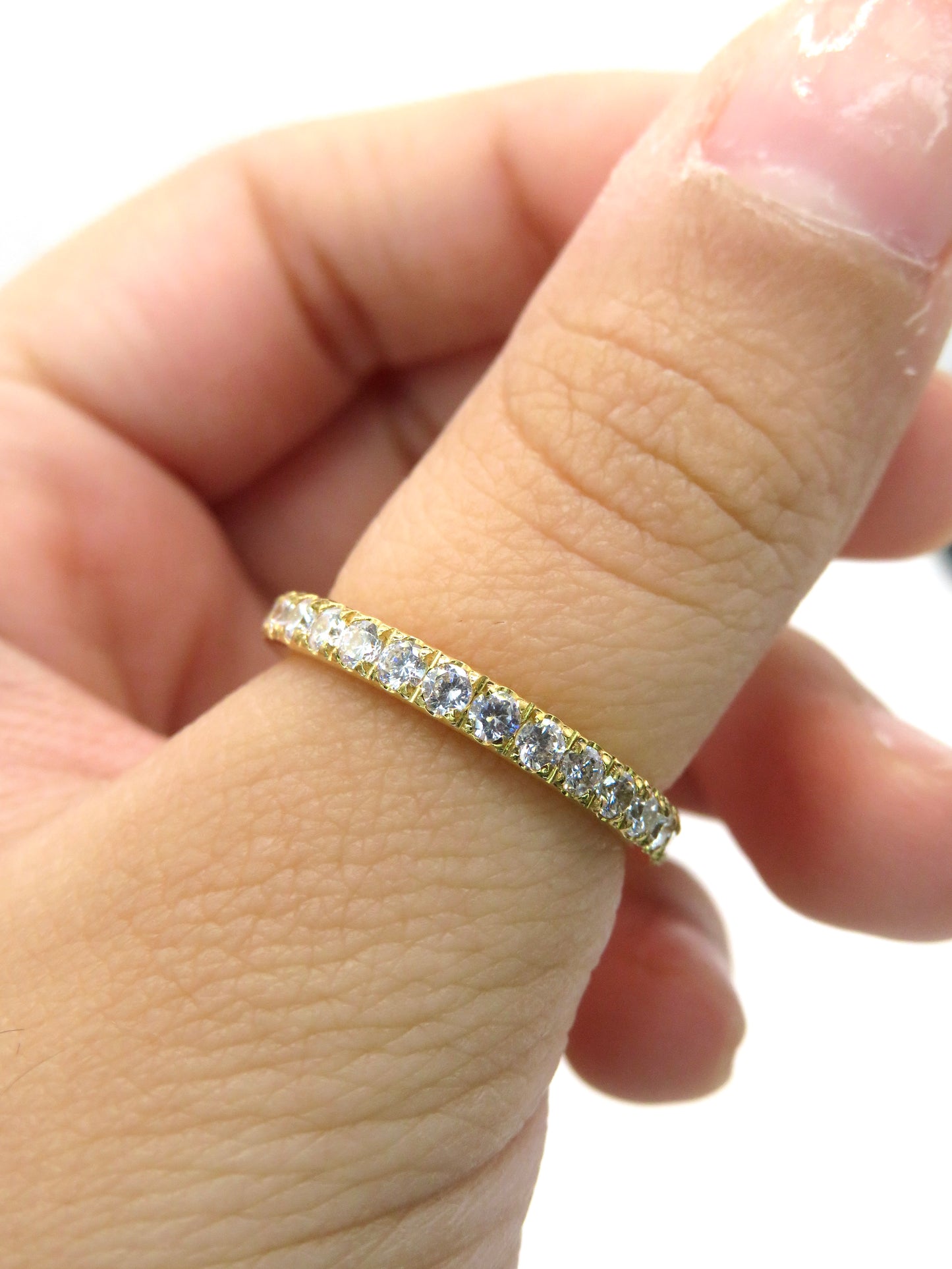 Simple Bling Band ring Precious Jewels LLC