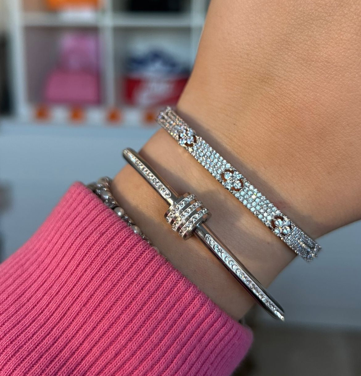 Stellar Loop Bangle bangle Precious Jewels Silver