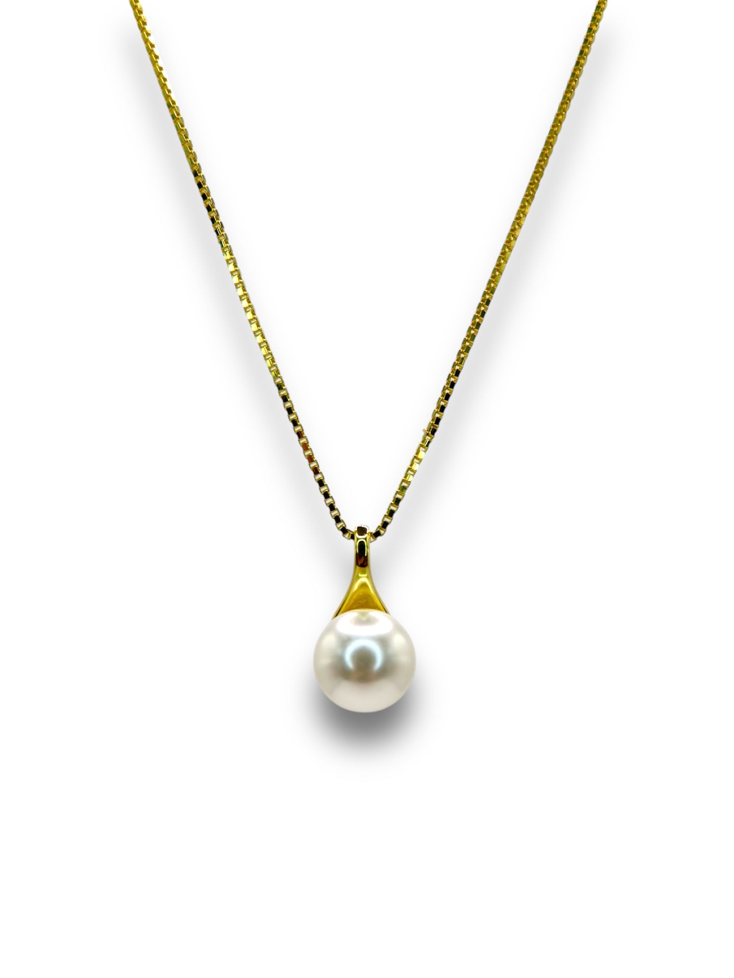 Poseidon Pearl Necklace Necklace Precious Jewels Gold