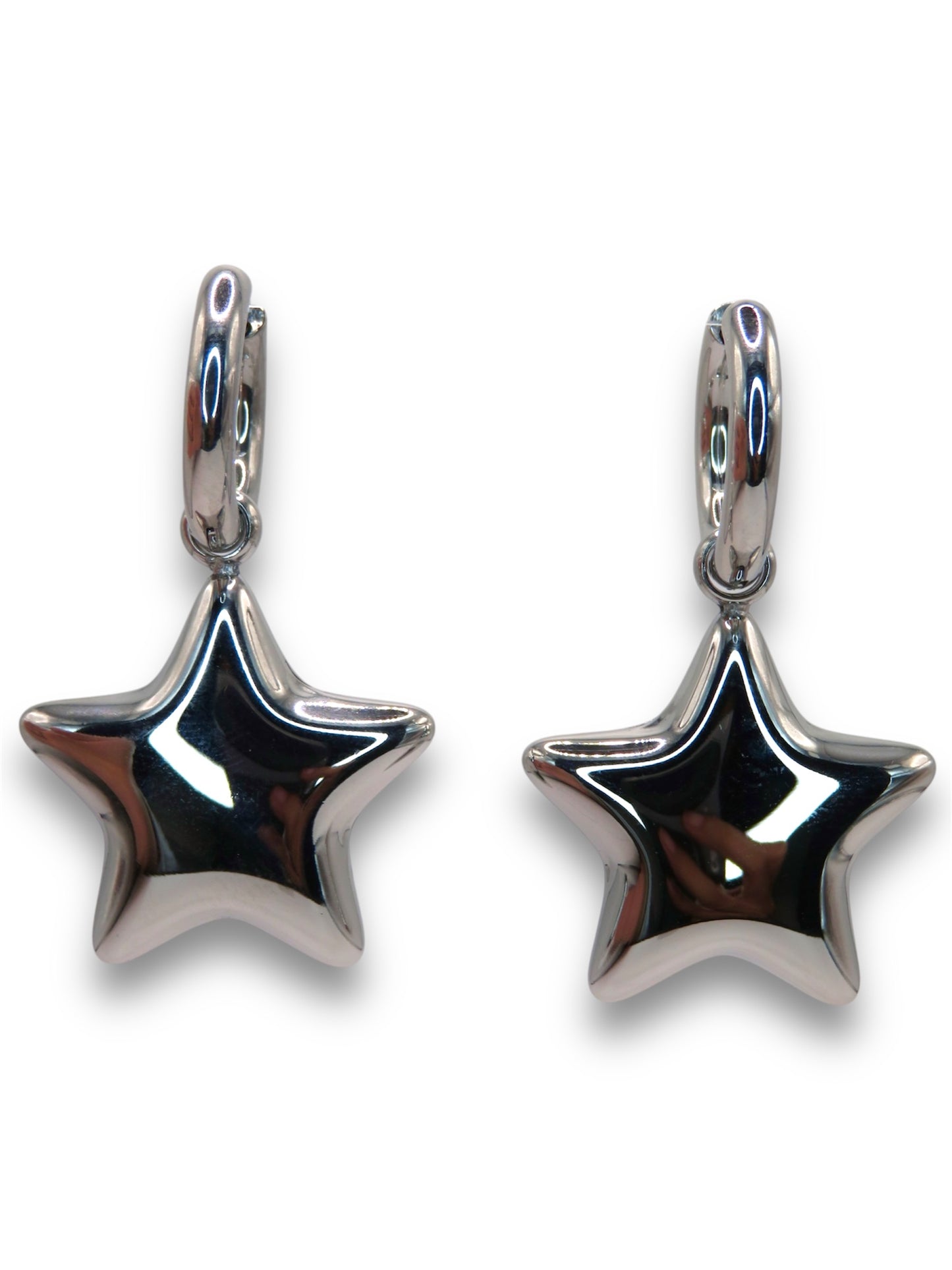 Balloon Star Earrings earrings Precious Jewels Silver