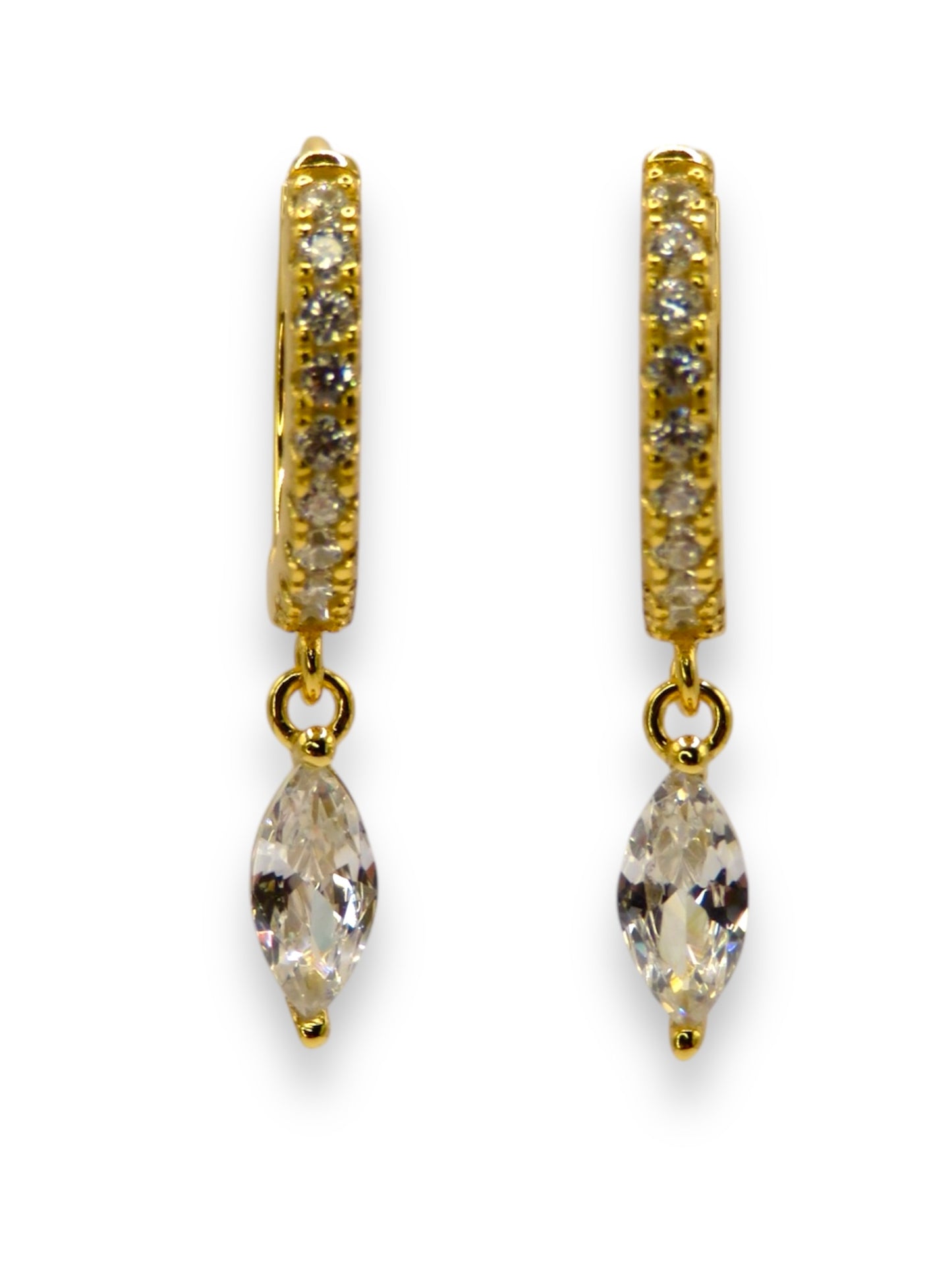 Aurora Drop Hoops earrings Precious Jewels