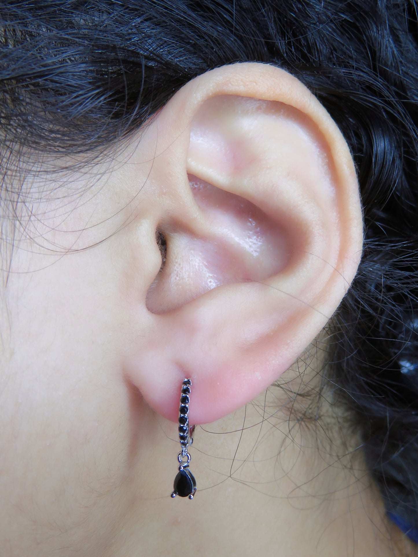 Twilight Tear Earrings earrings Precious Jewels Silver