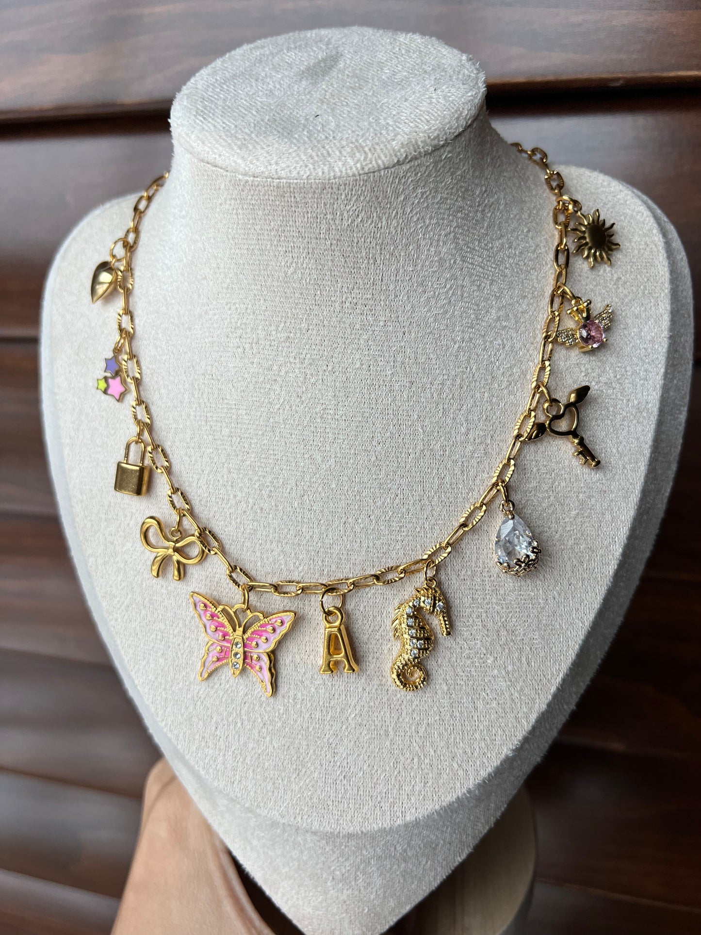 Custom Charm Necklace Necklace Precious Jewels