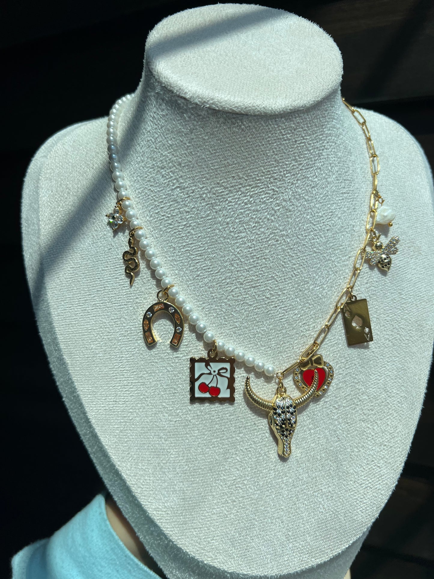 Custom Charm Necklace Necklace Precious Jewels