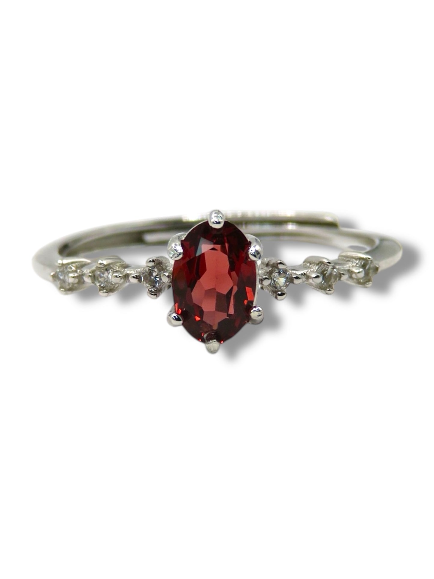 Adjustable Crimson Glow Ring ring Precious Jewels LLC