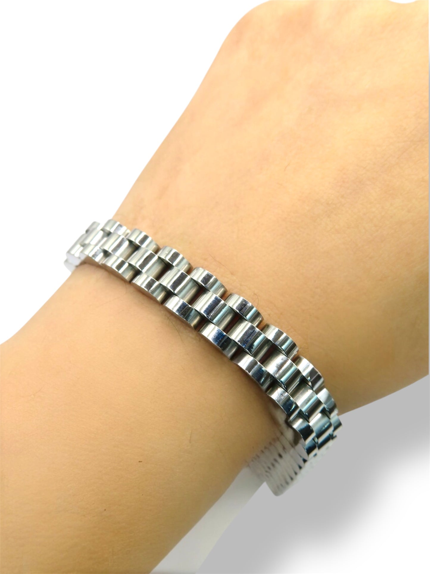 Watch Bracelet bracelet Precious Jewels LLC Silver