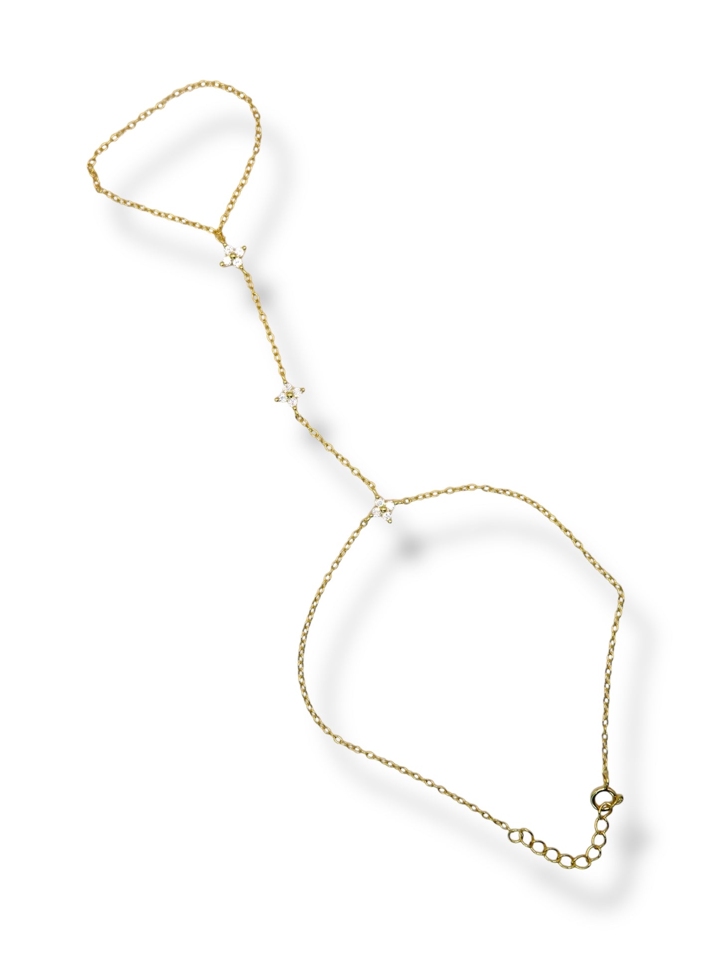 Enchained Beauty Hand Chain handchain Precious Jewels LLC