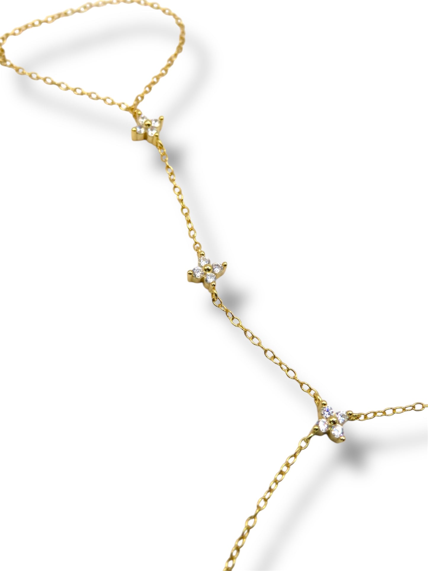 Enchained Beauty Hand Chain handchain Precious Jewels LLC