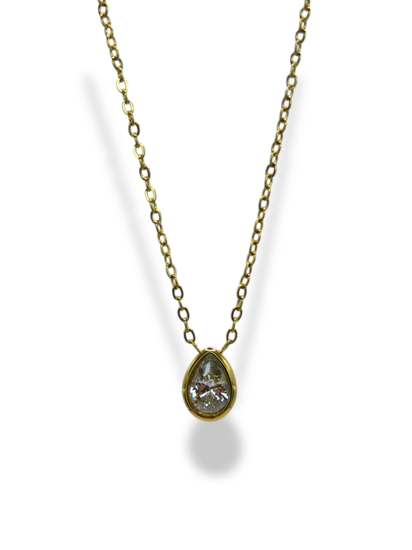 The Serene Tear Necklace Necklace Precious Jewels LLC