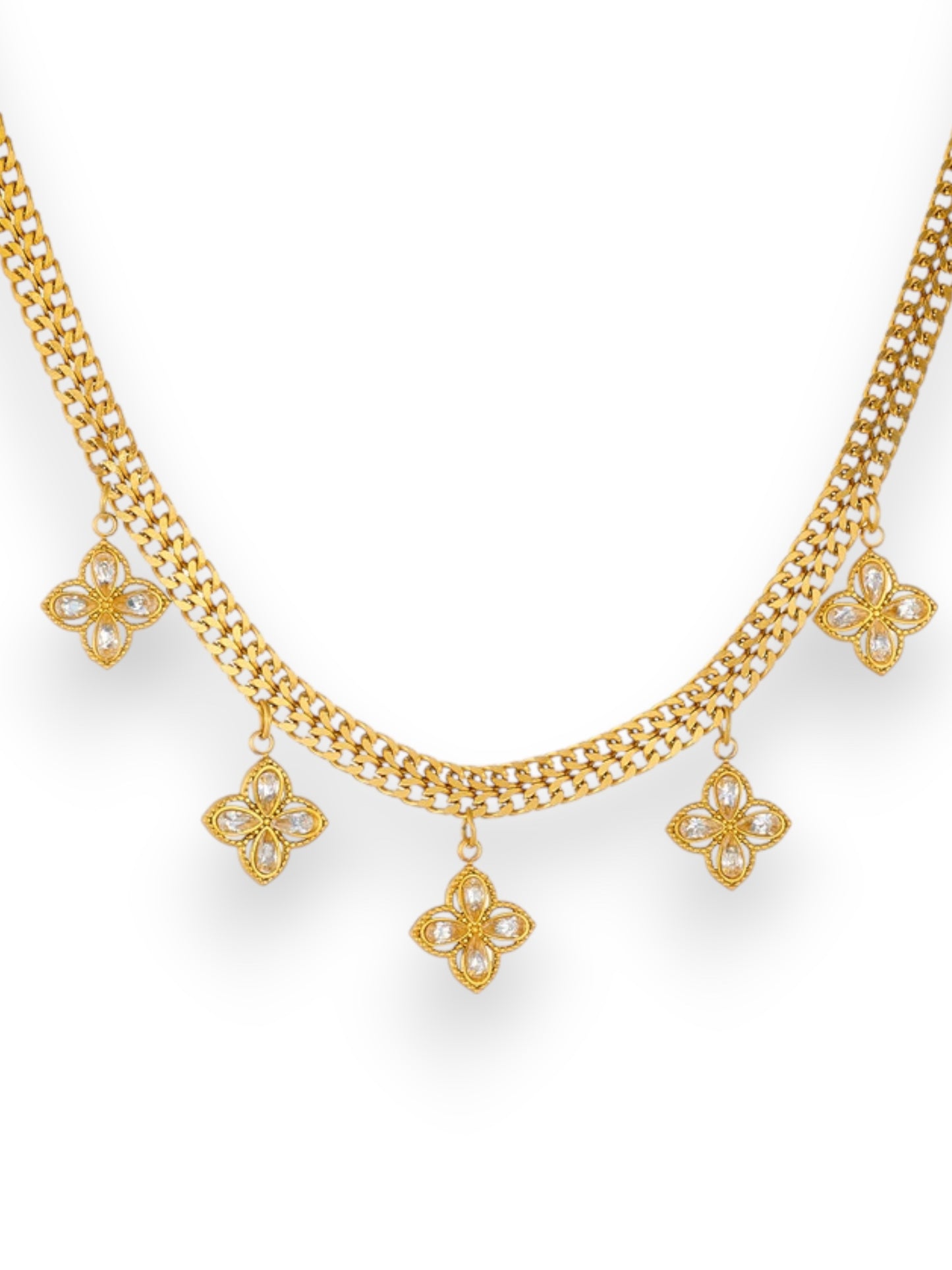 Stacked in Luck Necklace Necklace Precious Jewels LLC