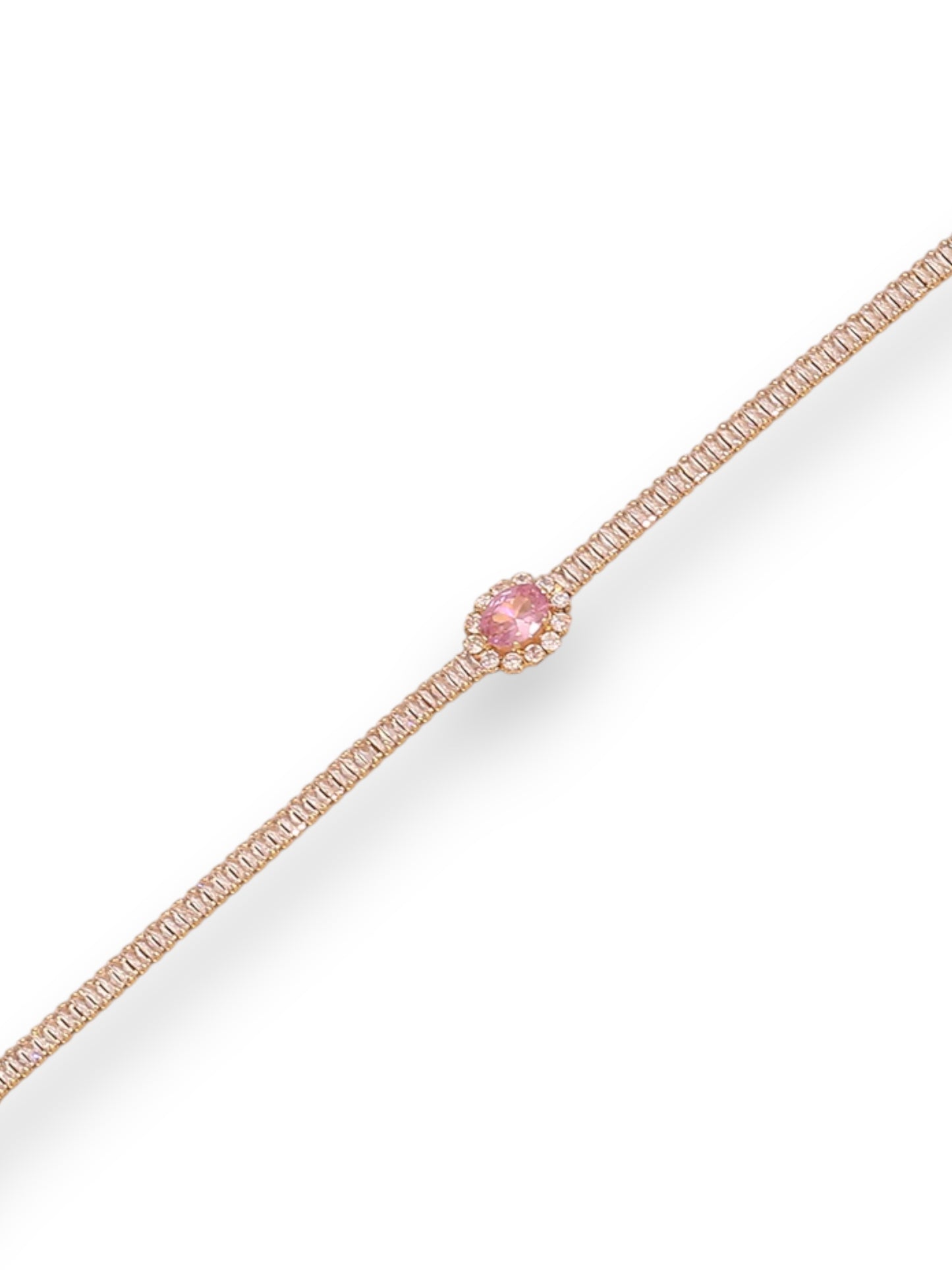 Pretty in Pink Bracelets bracelet Precious Jewels LLC Oval