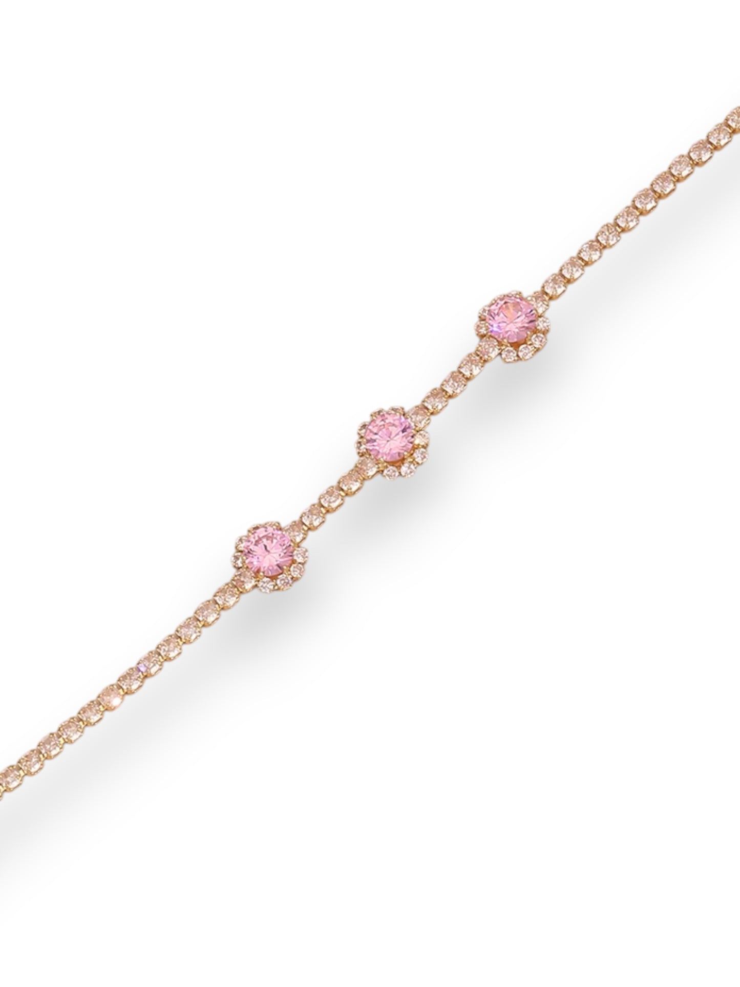 Pretty in Pink Bracelets bracelet Precious Jewels LLC 3 Circle