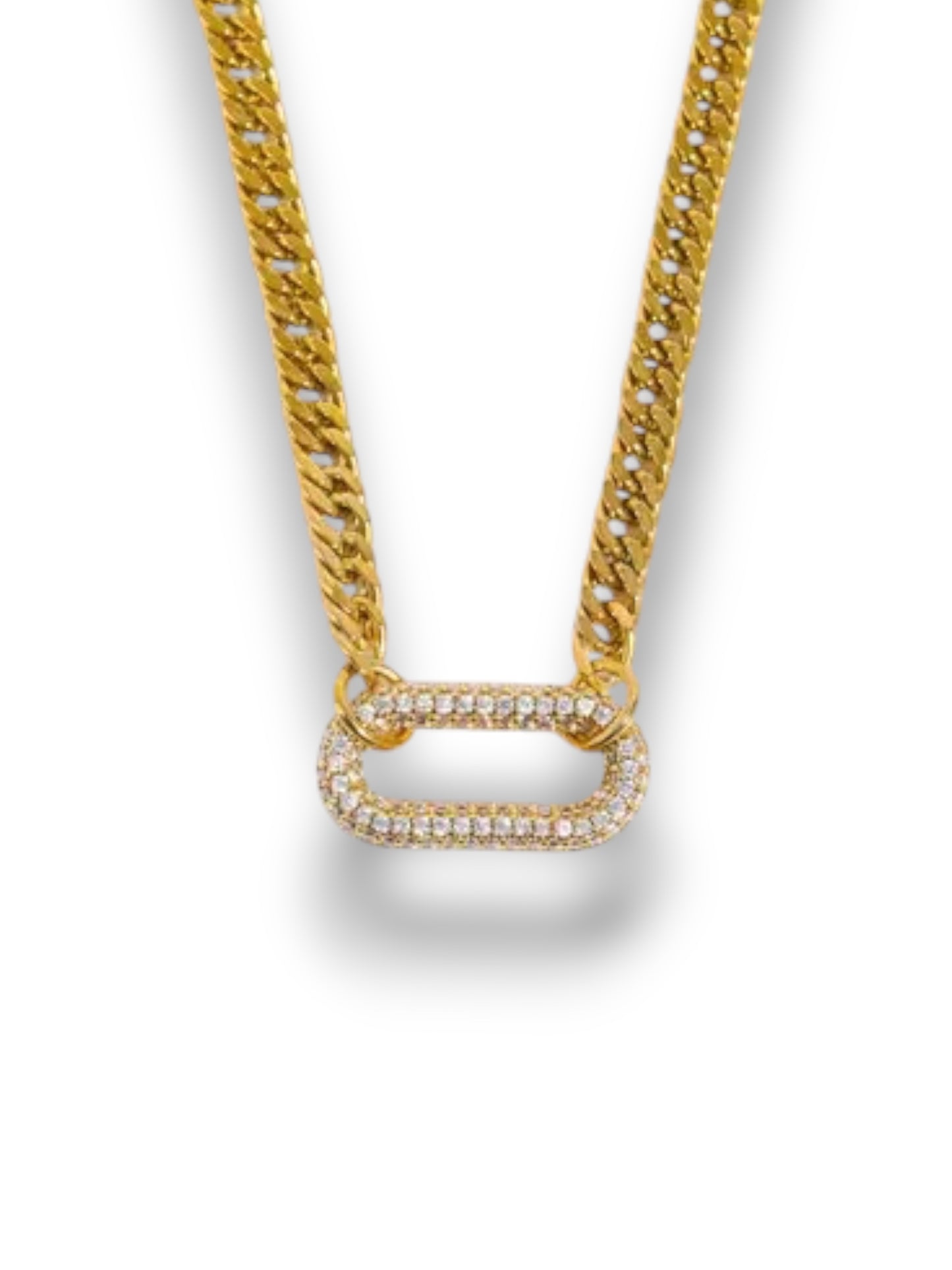 Empire Link Necklace Necklace Precious Jewels LLC