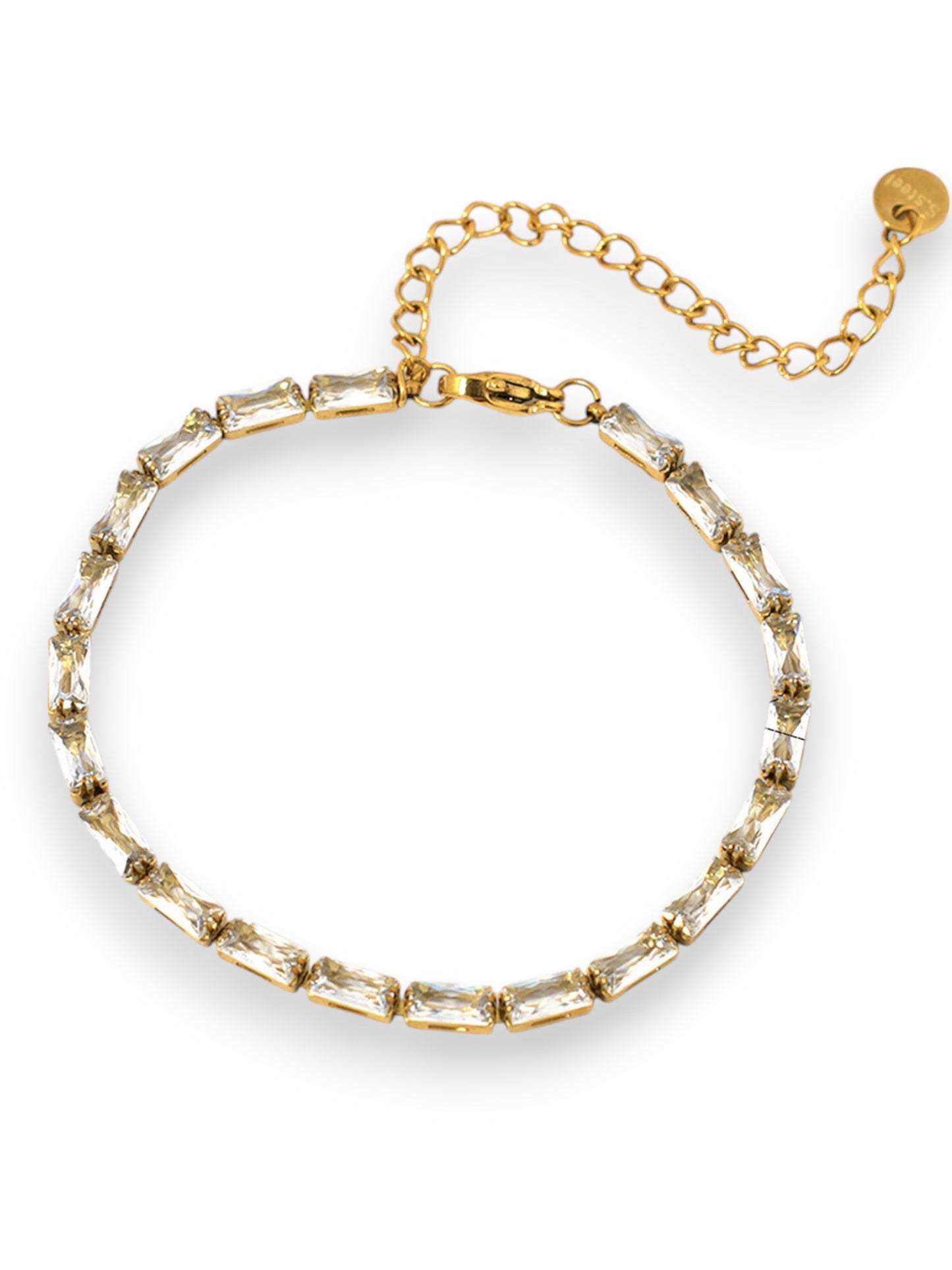 The Crystal Candy Bracelet bracelet Precious Jewels LLC Clear