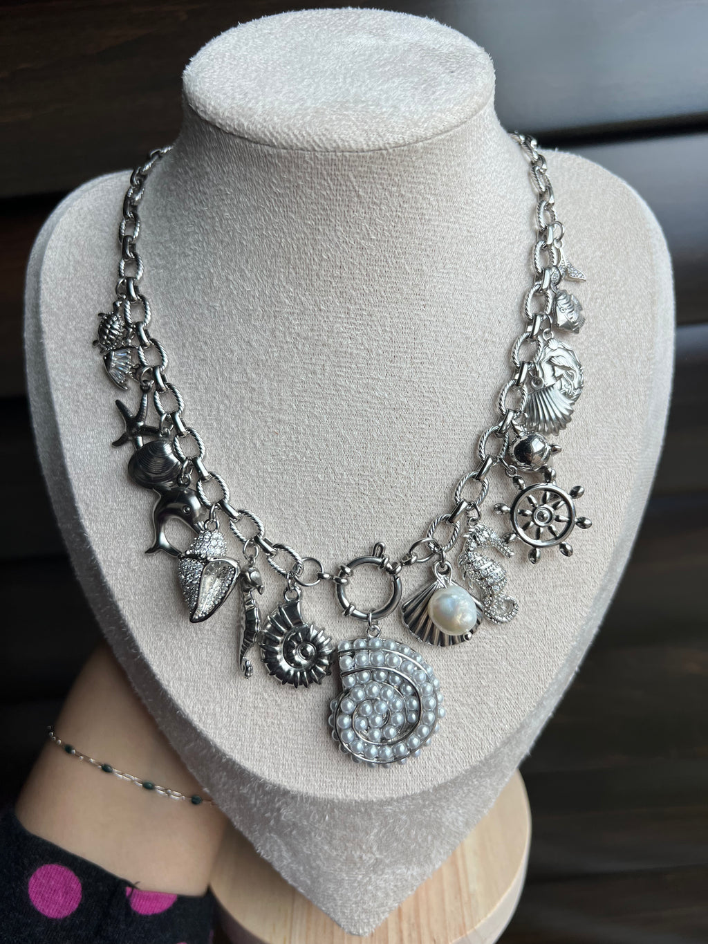 Custom Charm Necklace Necklace Precious Jewels