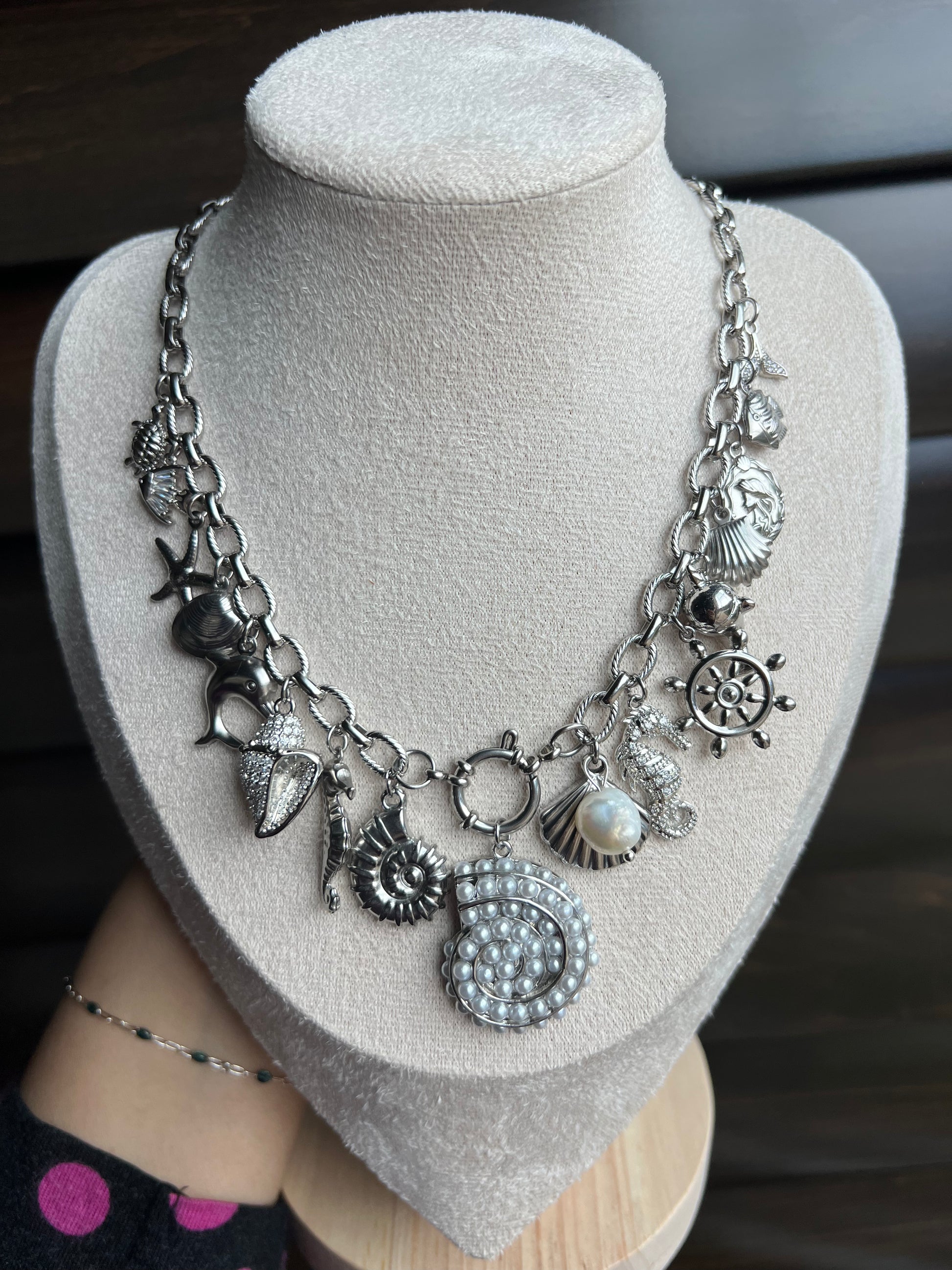 Custom Charm Necklace Necklace Precious Jewels
