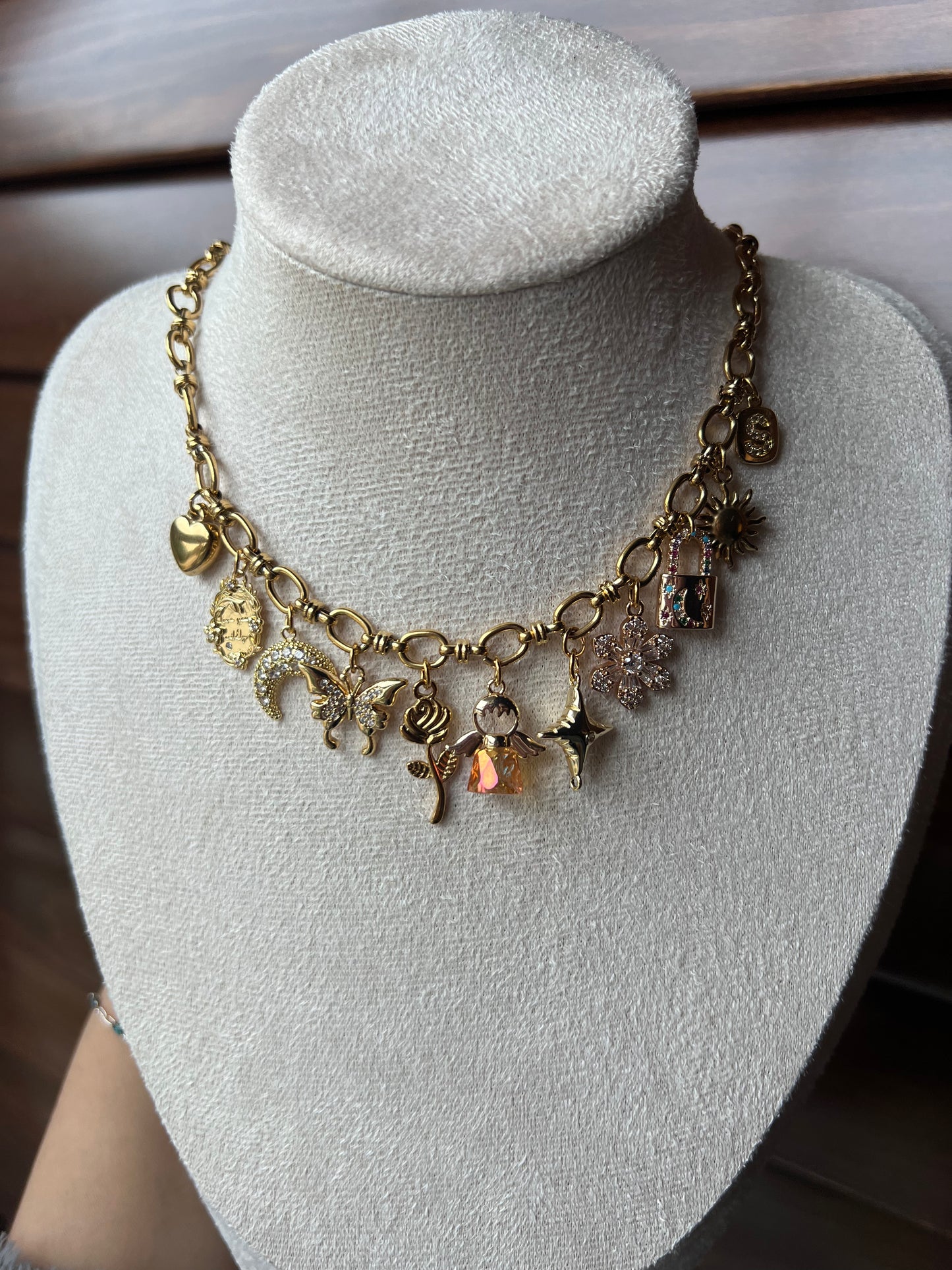 Custom Charm Necklace Necklace Precious Jewels