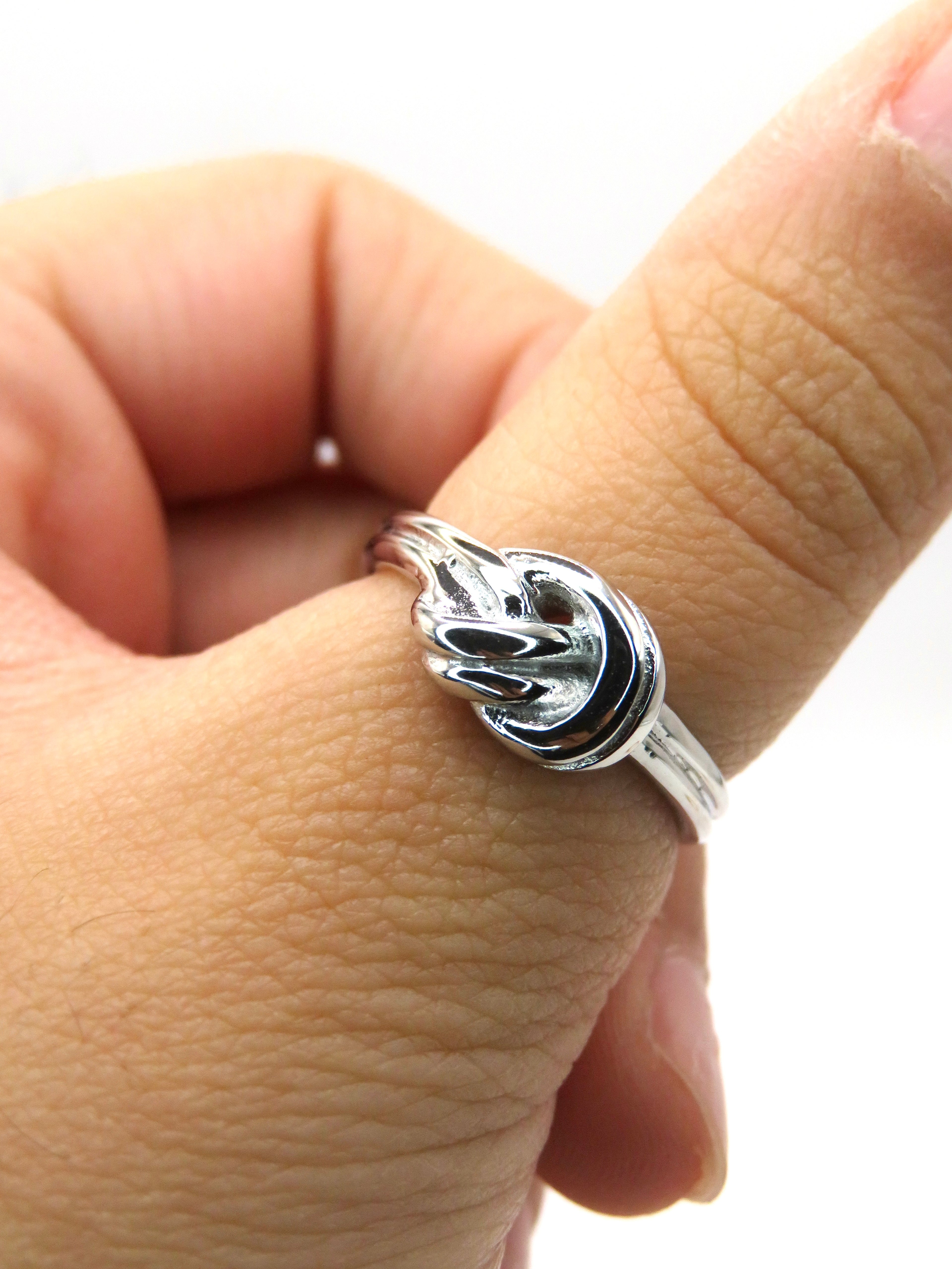 Knot Ring ring Precious Jewels LLC Silver 6
