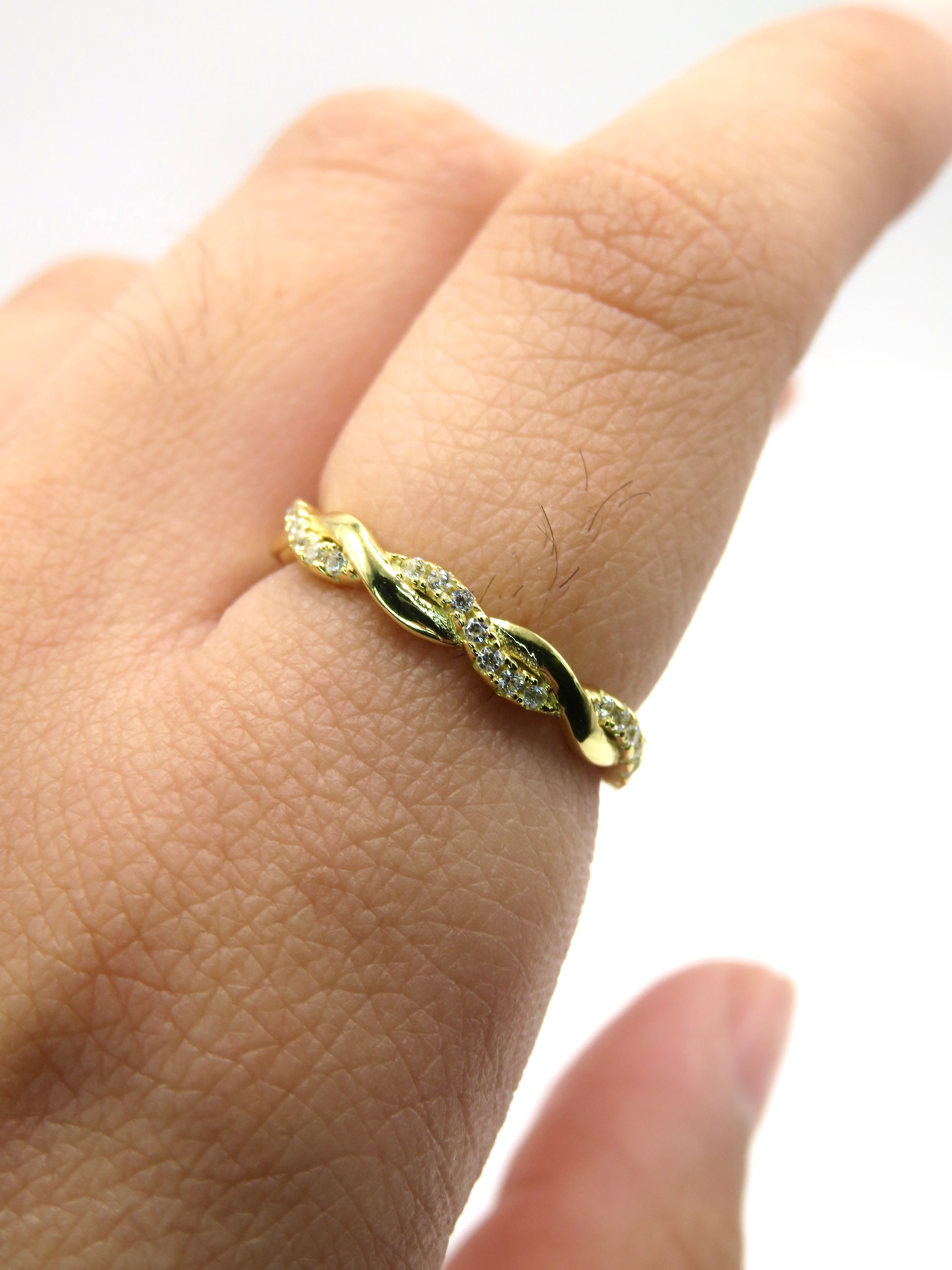 Braid Ring ring Precious Jewels LLC Gold 5