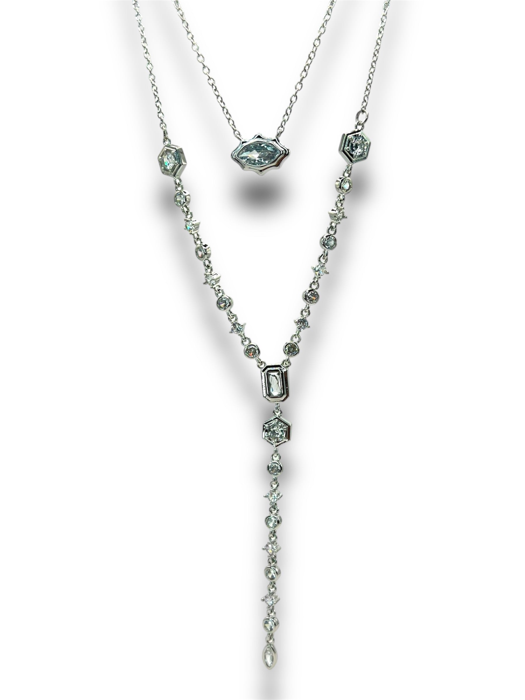 Enchanted Layer Necklaces Necklace Precious Jewels Silver