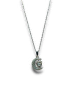 Crescent Moon 100 Language I Love You Necklace Necklace Precious Jewels