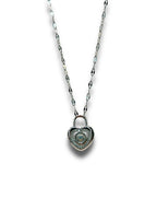 Heart Lock 100 Language I Love You Necklace Necklace Precious Jewels