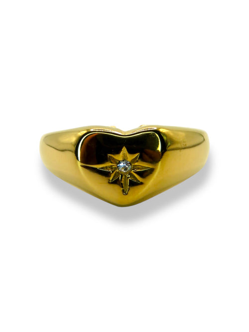 Celestial Love Ring ring Precious Jewels Gold 6