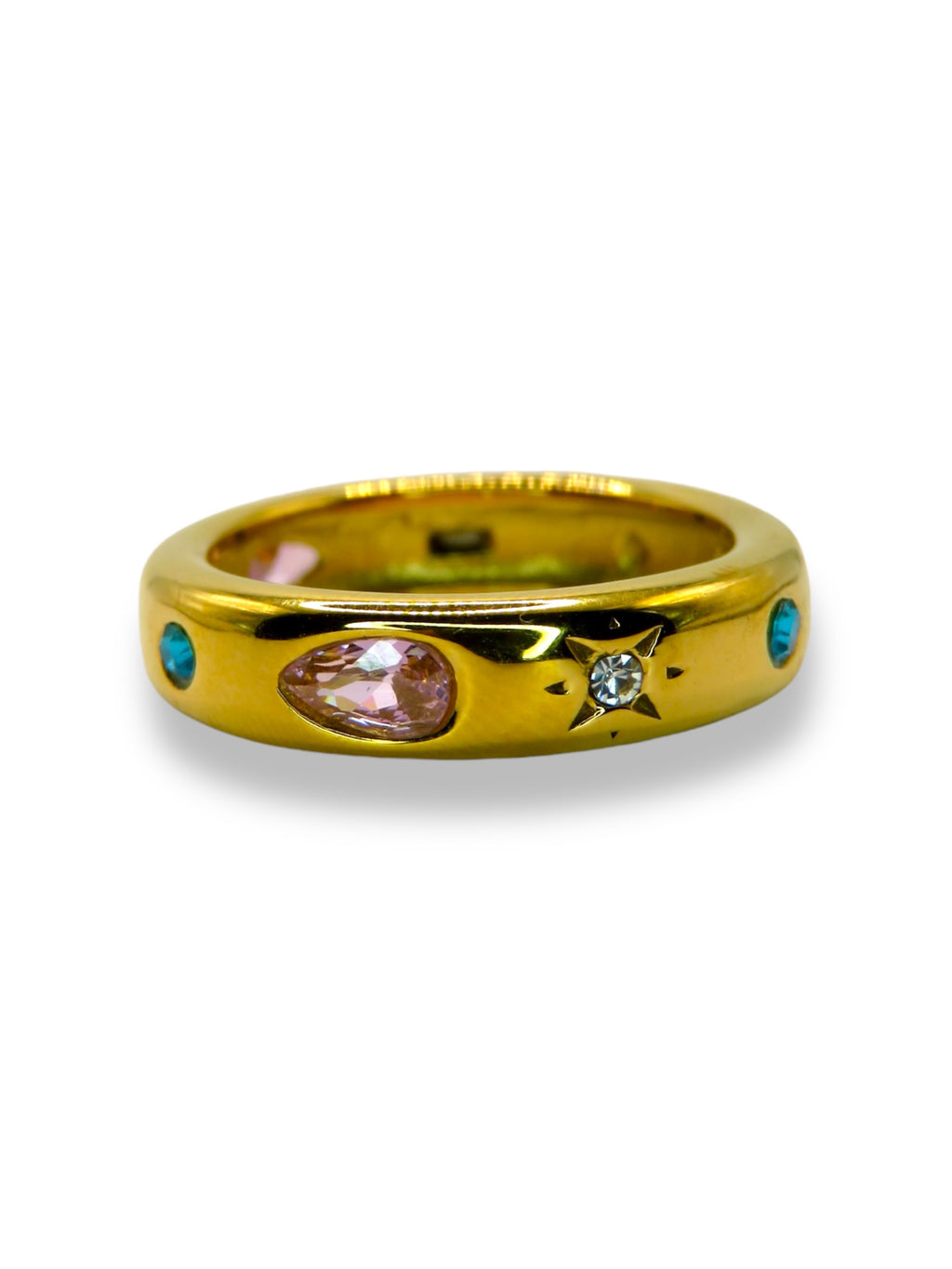 Gemstone Accent Rings ring Precious Jewels Gold 6