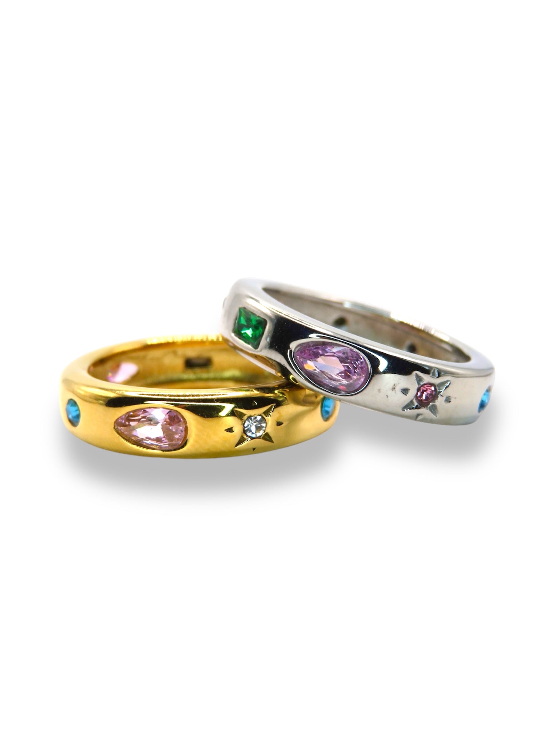 Gemstone Accent Rings ring Precious Jewels