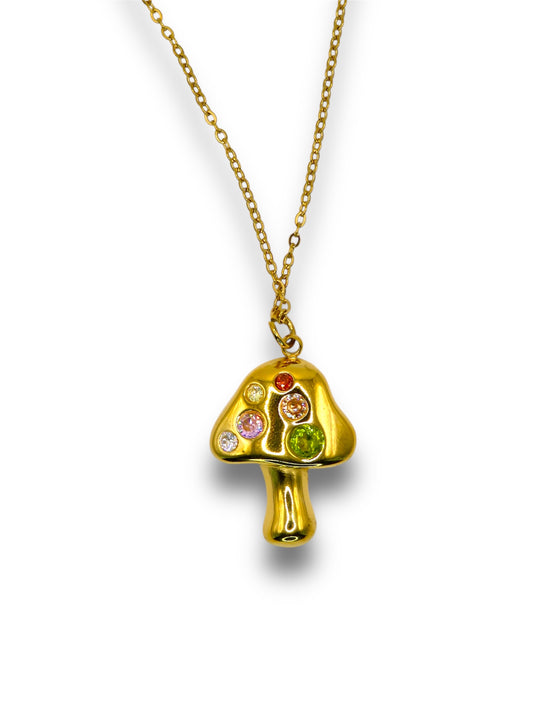 Mushroom Necklace Necklace Precious Jewels