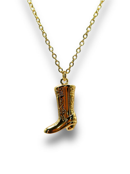 Wild West Boot Necklace Necklace Precious Jewels