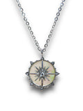 Celestial Compass Necklace Necklace Precious Jewels Silver