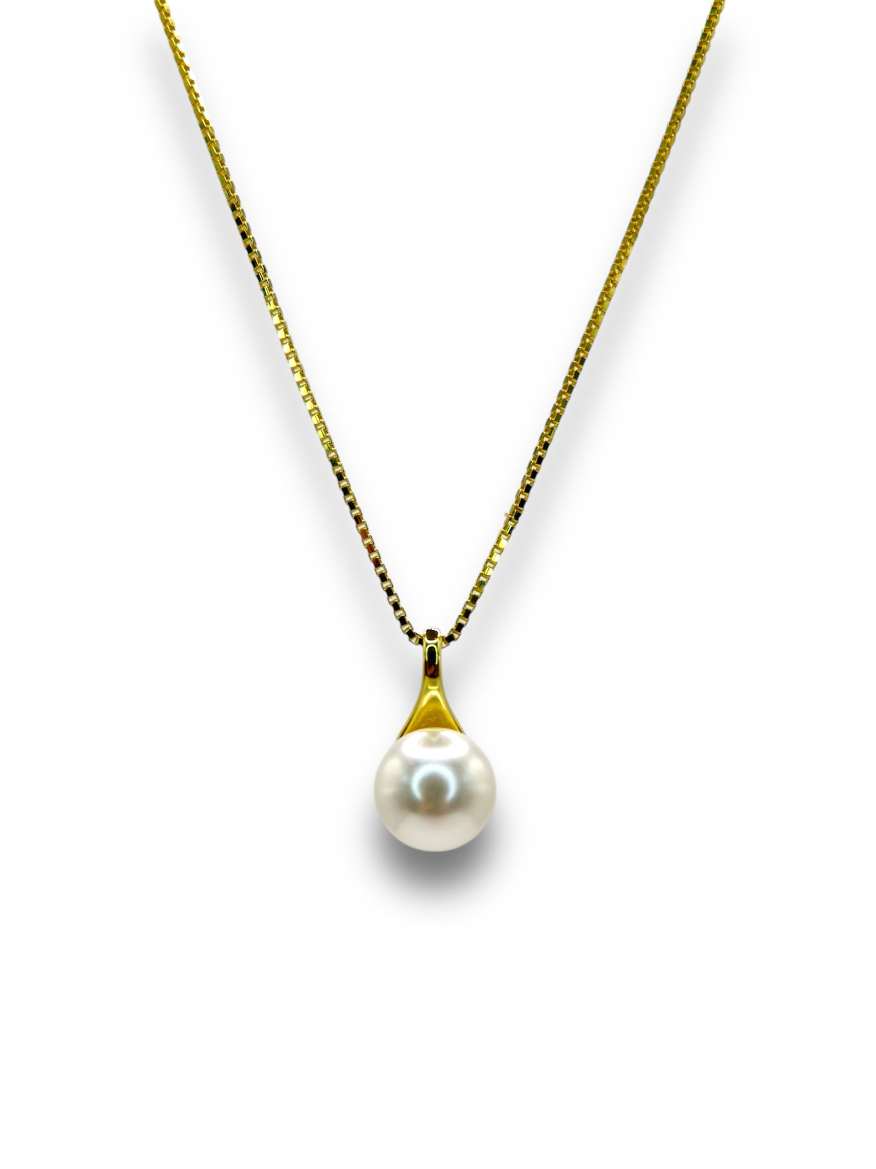 Poseidon Pearl Necklace Necklace Precious Jewels Gold