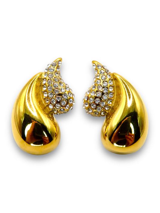 Double Teardrop Earrings earrings Precious Jewels