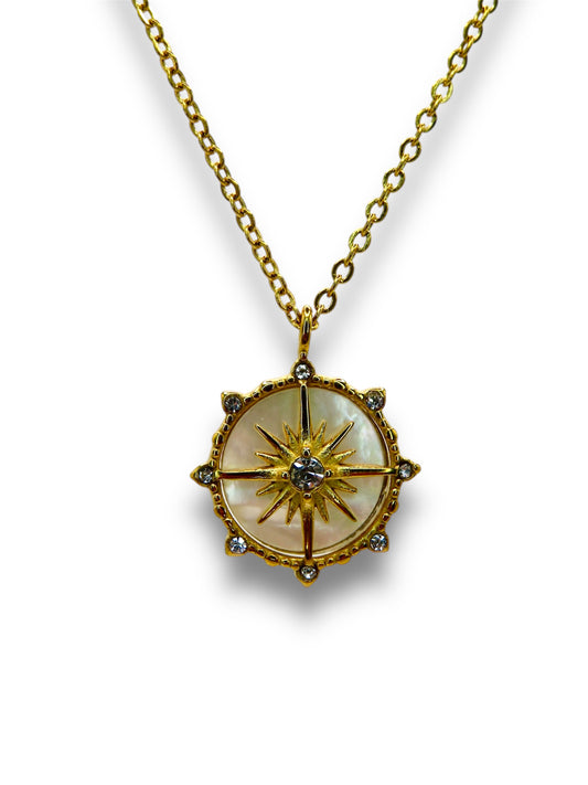 Celestial Compass Necklace Necklace Precious Jewels