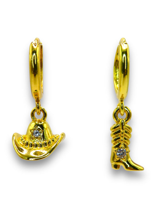 Cowboy Earrings earrings Precious Jewels LLC