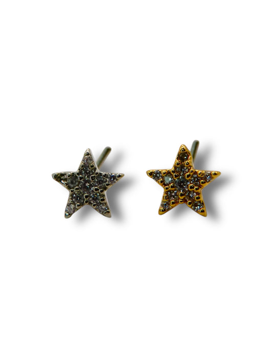 Star Nose Stud nose piercing Precious Jewels