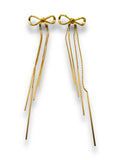 Dangly Bow Earrings earrings Precious Jewels