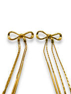 Dangly Bow Earrings earrings Precious Jewels