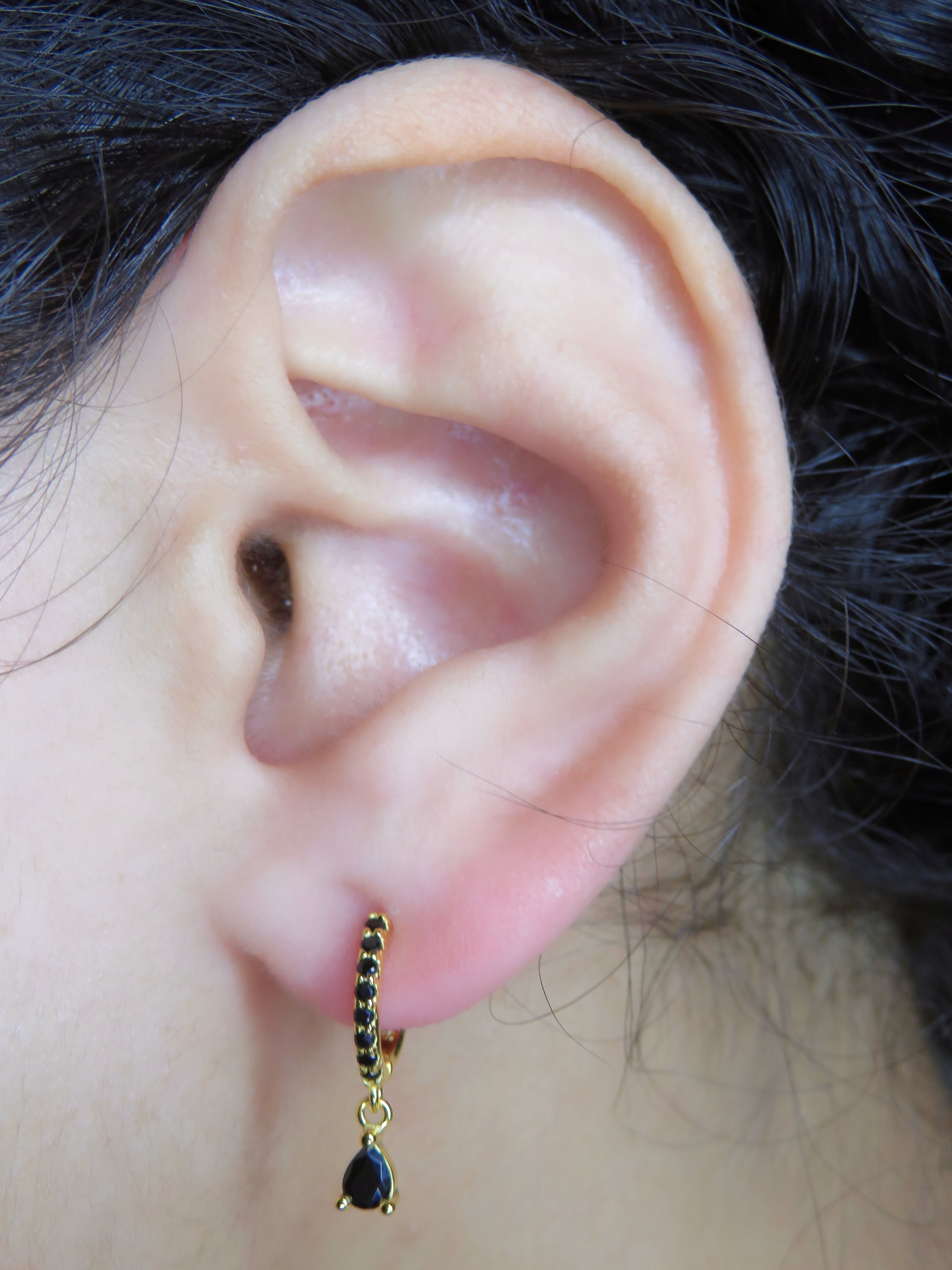 Twilight Tear Earrings earrings Precious Jewels Gold