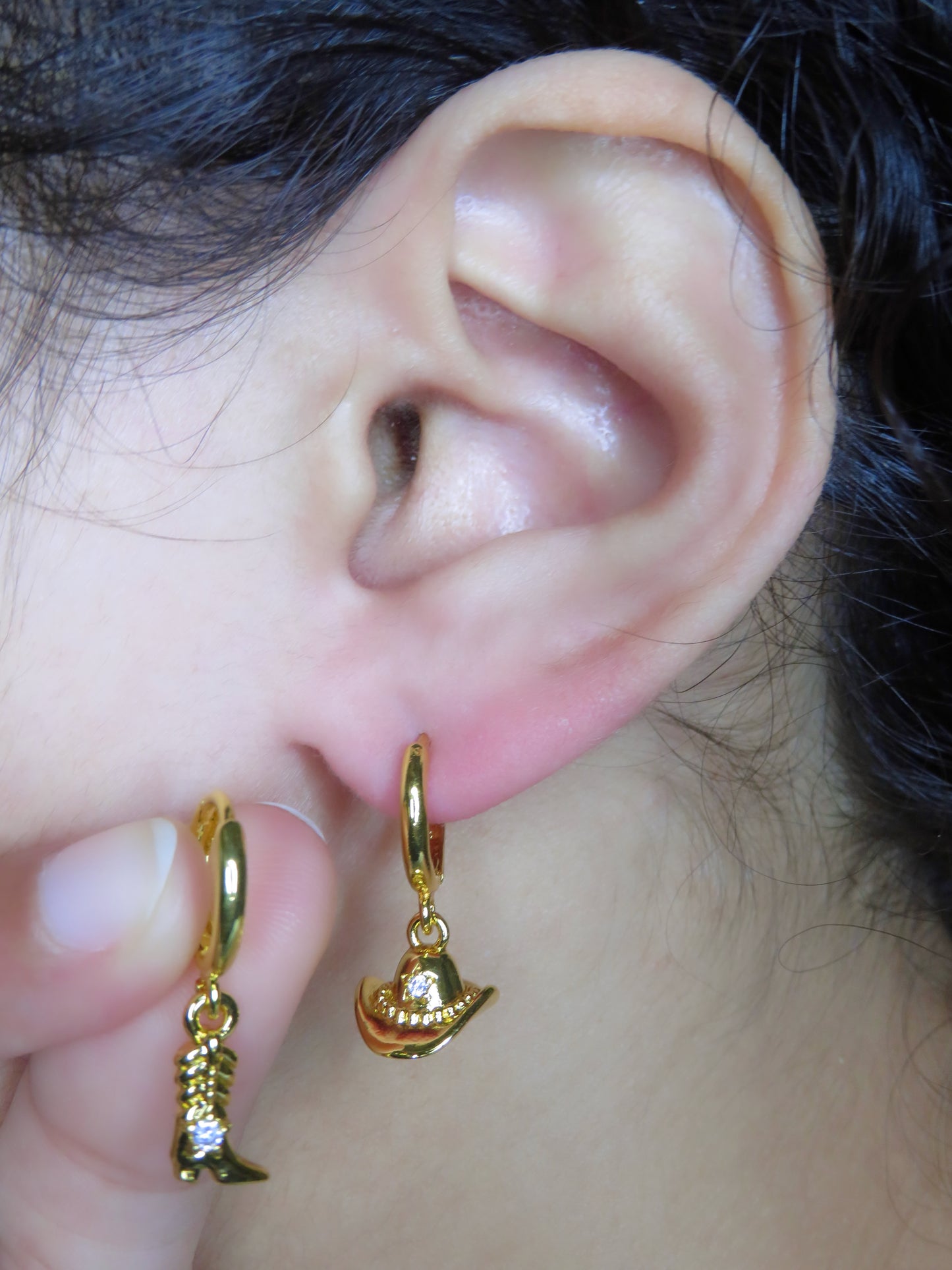 Cowboy Earrings earrings Precious Jewels LLC