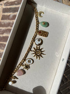 Custom Charm Anklet anklet Precious Jewels LLC