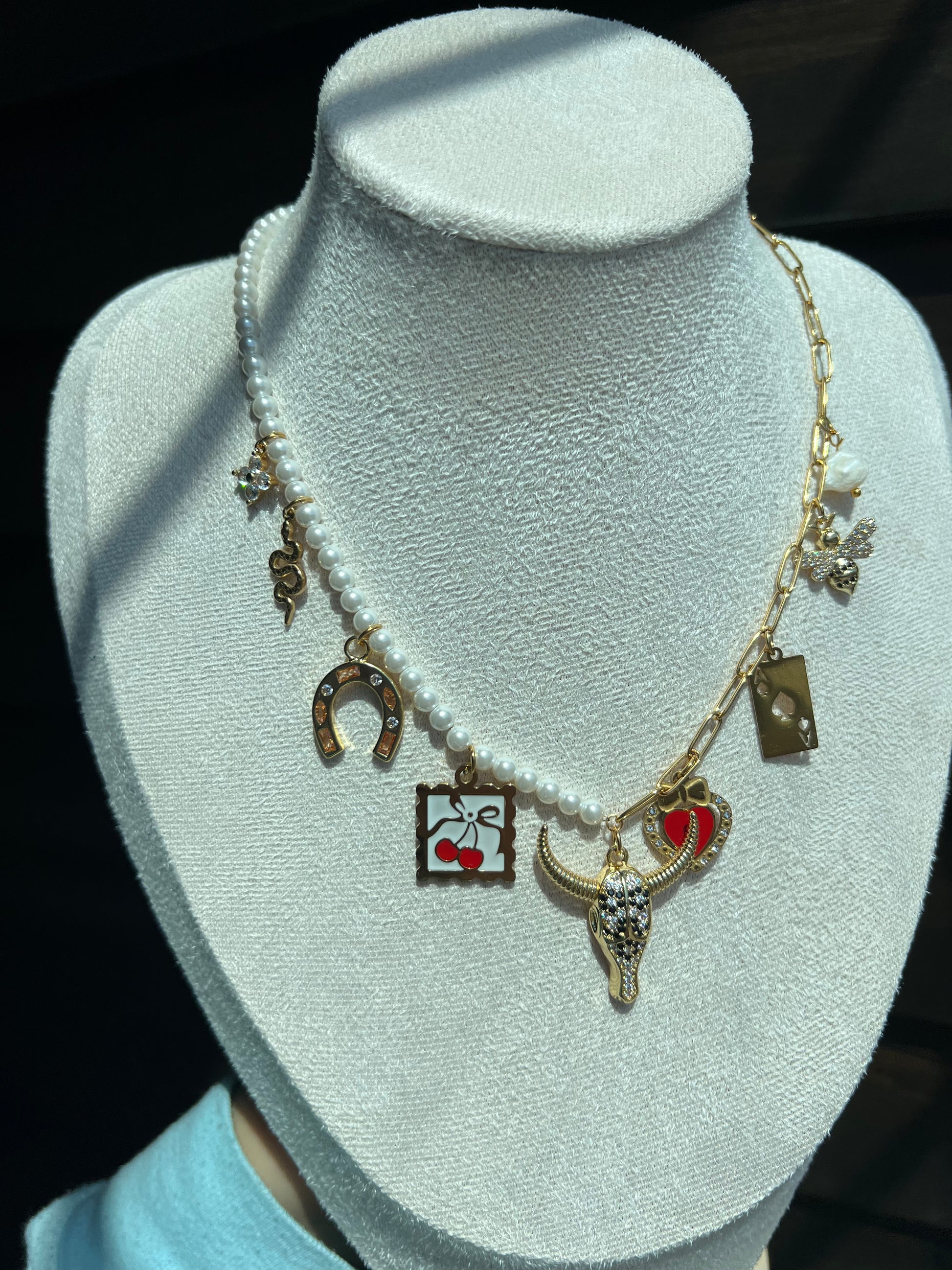 Custom Charm Necklace Necklace Precious Jewels