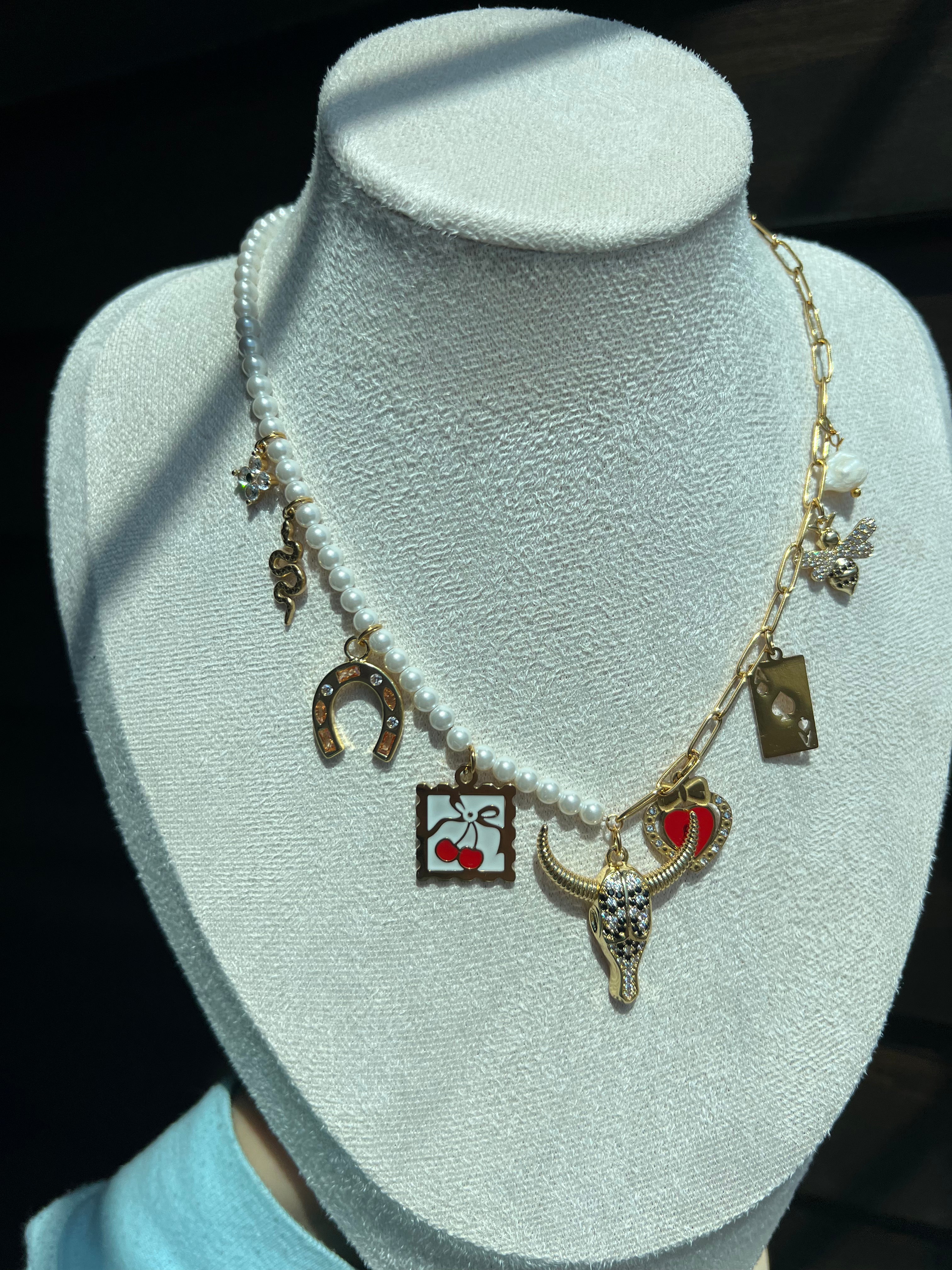 Custom Charm Necklace Necklace Precious Jewels