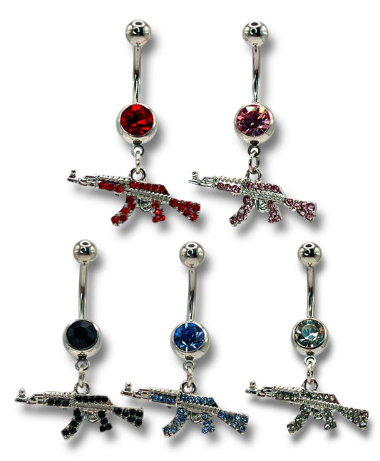 Pew-Pew Belly Piercing body piercing Precious Jewels