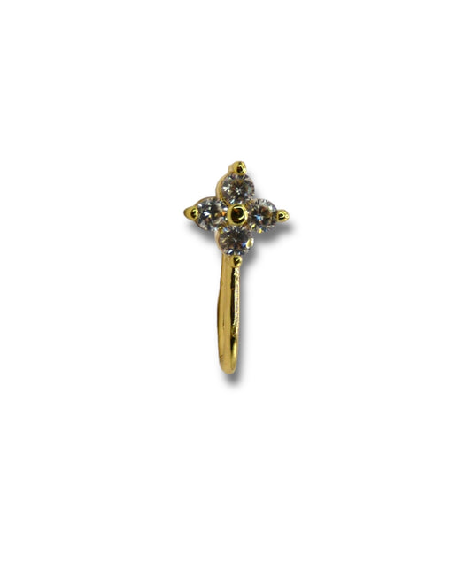 Clover Nose Cuff nose cuff Precious Jewels