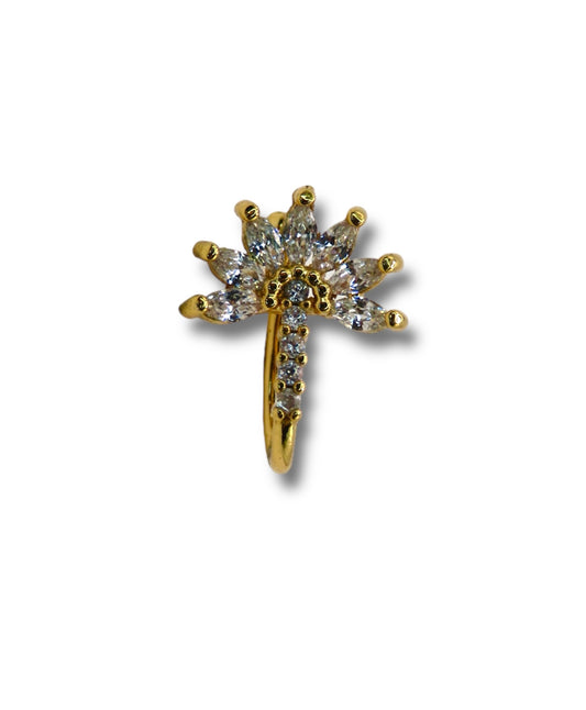 Sunflower Nose Cuff nose cuff Precious Jewels