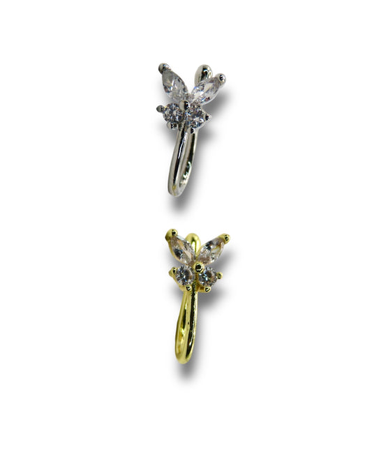 Butterfly Nose Cuff nose cuff Precious Jewels